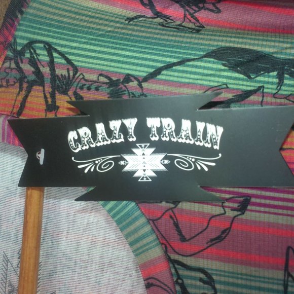 crazy train cowboy shirt NWT - Picture 3 of 4